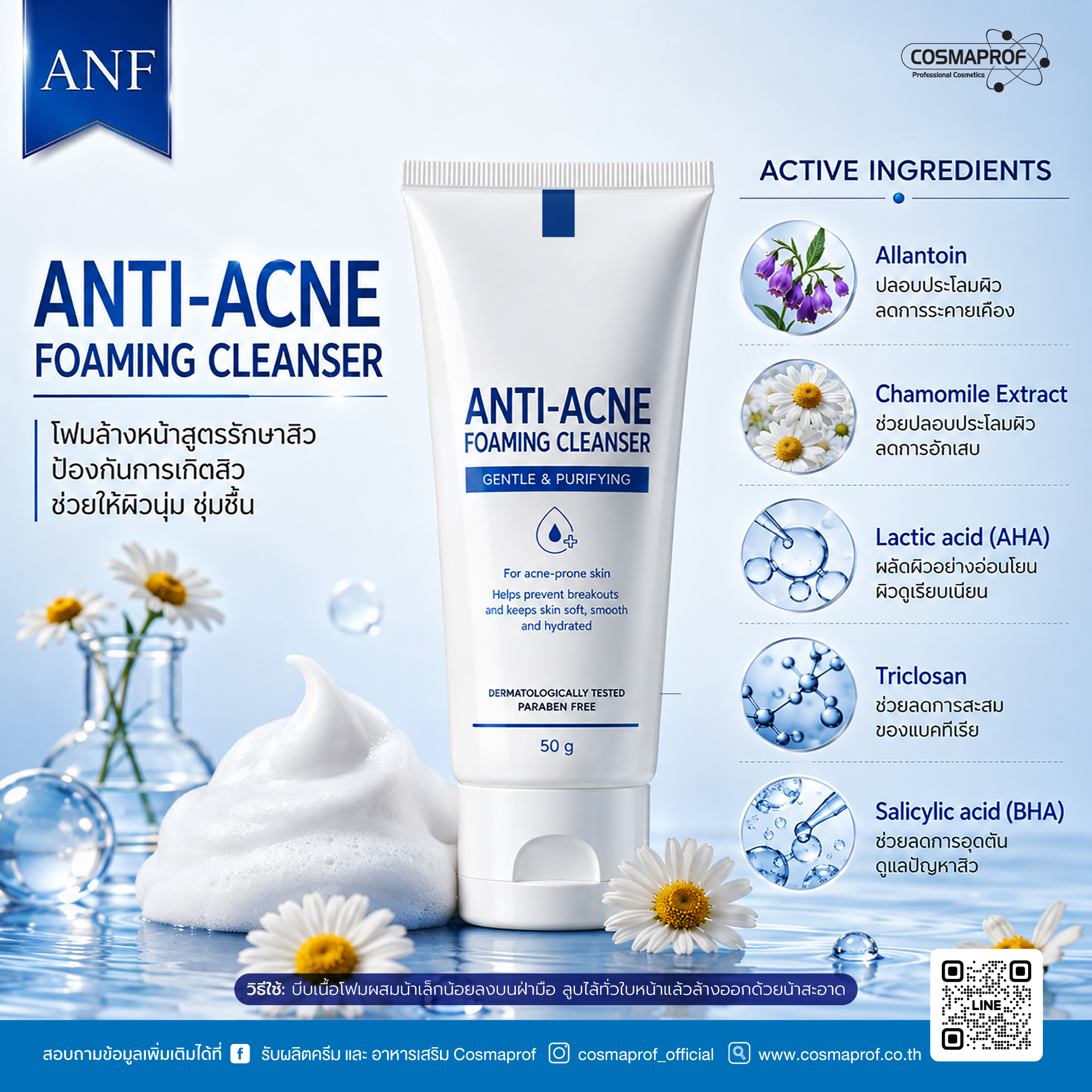 ANTI-ACNE FOAMING CLEANSER