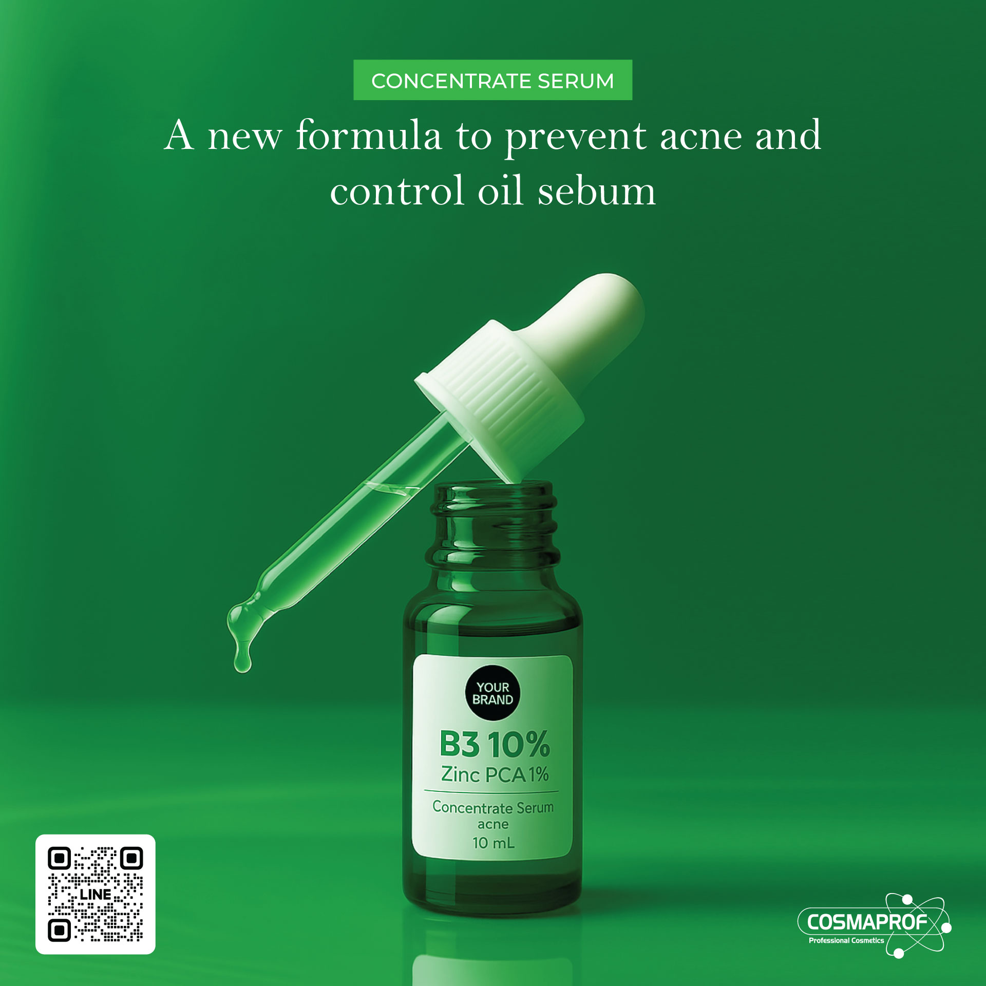B3 10%+ZINC PCA 1% CONCENTRATE SERUM